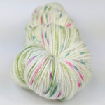 Knitcircus Yarns: Sleigh Ride 100g Speckled Handpaint skein, Opulence, ready to ship yarn