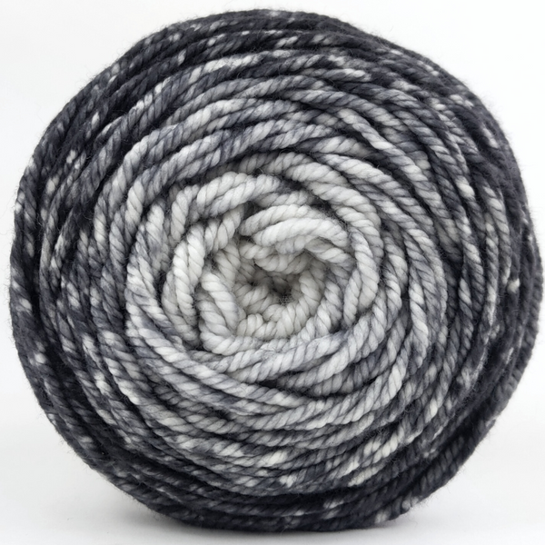 Knitcircus Yarns: Shades of Gray 100g Chromatic Gradient, Tremendous, ready to ship yarn