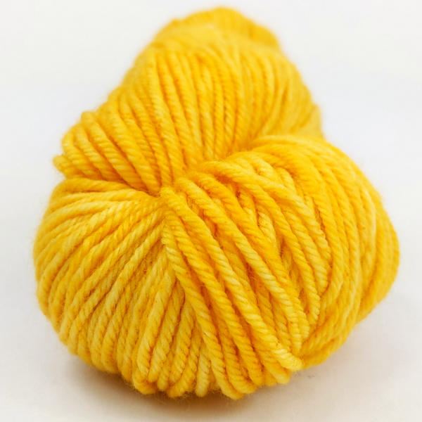 Knitcircus Yarns: Over Easy 100g Kettle-Dyed Semi-Solid skein, Daring, ready to ship yarn