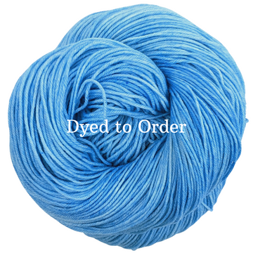 Knitcircus Yarns: Clear Skies Ahead Kettle-Dyed Semi-Solid skeins, dyed to order yarn