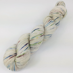 Knitcircus Yarns: Vintage 100g Speckled Handpaint skein, Spectacular, ready to ship yarn