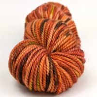 Knitcircus Yarns: The Great Pumpkin 100g Speckled Handpaint skein, Tremendous, ready to ship yarn