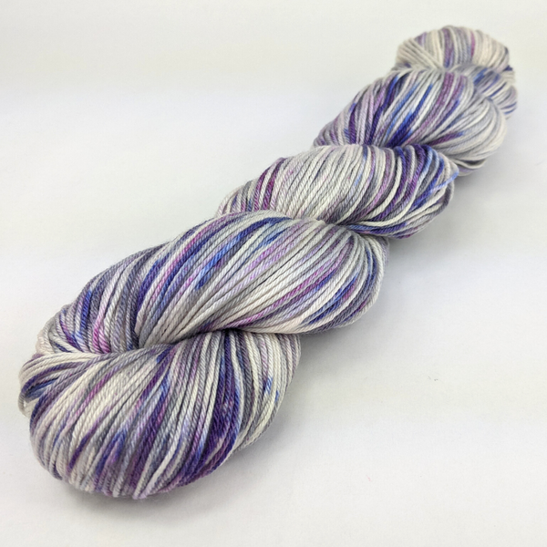 Knitcircus Yarns: Joie de Vivre 100g Speckled Handpaint skein, Parasol, ready to ship yarn