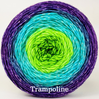 Knitcircus Yarns: Monstropolis Panoramic Gradient, dyed to order yarn
