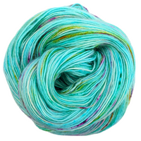 Knitcircus Yarns: We Scare Because We Care 100g Speckled Handpaint skein, Spectacular, ready to ship yarn