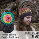 Flicker and Flame Hat Kit, ready to ship