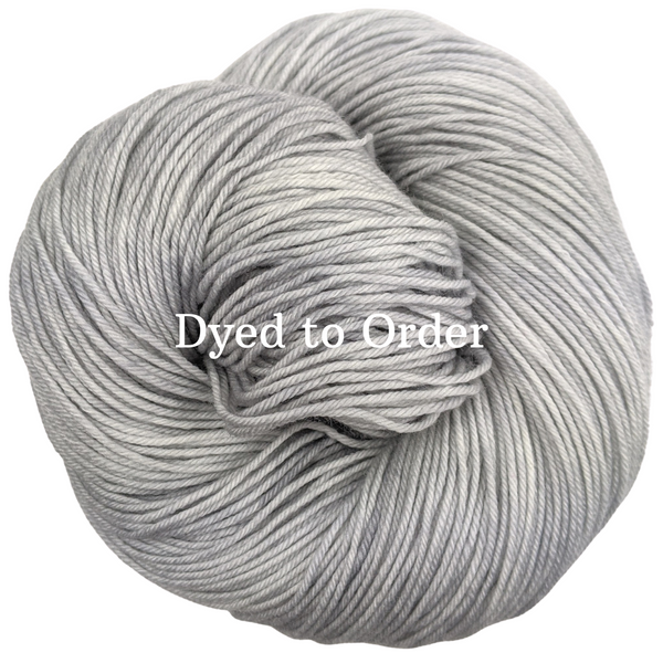 Knitcircus Yarns: Silver Lining Semi-Solid skeins, dyed to order yarn