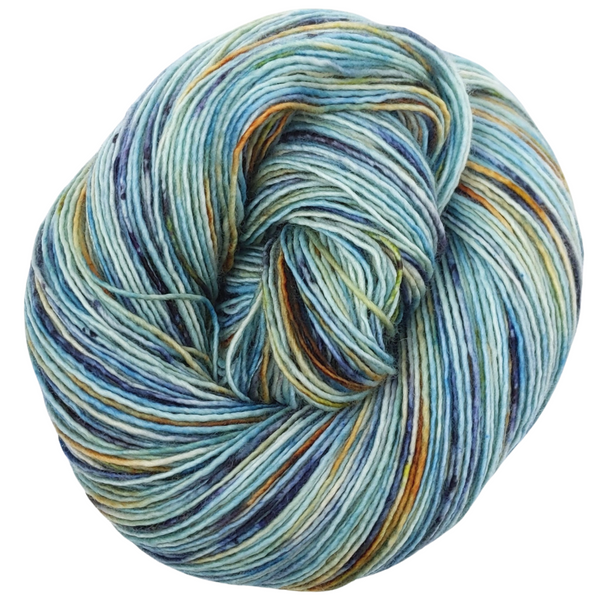 Knitcircus Yarns: Salty Spitoon 100g Speckled Handpaint skein, Spectacular, ready to ship yarn