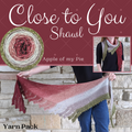 Close To You Shawl Yarn Pack, pattern not included, dyed to order