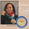 Arana Cowl Yarn Pack, pattern not included, ready to ship