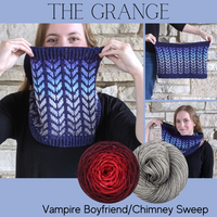 The Grange Cowl Yarn Pack, pattern not included, dyed to order