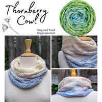 Thornberry Cowl Yarn Pack, pattern not included, dyed to order