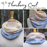 Pattern - Digital Download of Thornberry Cowl by Bug Richardson Seling