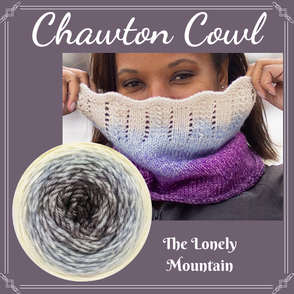 Chawton Cowl Yarn Pack, pattern not included, ready to ship
