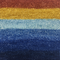 Knitcircus Yarns: Christopher Robin Panoramic Gradient Matching Socks Set (large), Breathtaking BFL, ready to ship yarn