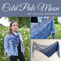 Cold Pale Moon Shawl Yarn Pack, pattern not included, dyed to order