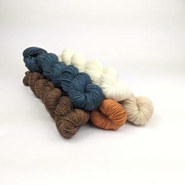 Knitcircus Yarns: Snowed In Skein Bundle, various bases and sizes, ready to ship