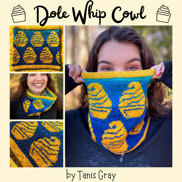 Dole Whip Cowl Yarn Pack, pattern not included, dyed to order