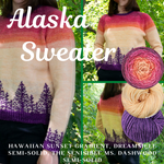 Alaska Sweater Yarn Pack, pattern not included, ready to ship