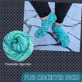 Flue Crocheted Socks Kit, ready to ship