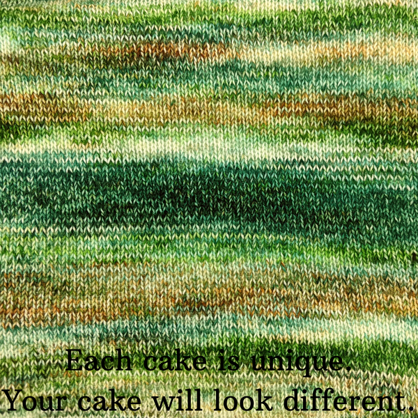 Knitcircus Yarns: Have Yarn, Will Travel 100g Modernist, Opulence, choose your cake, ready to ship yarn