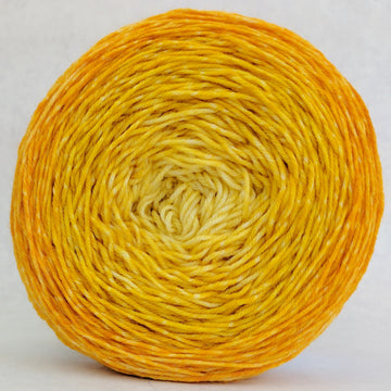 Knitcircus Yarns: All the Bacon and Eggs You Have 150g Chromatic Gradient, Greatest of Ease, ready to ship yarn