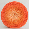 Knitcircus Yarns: Orange You Glad 150g Chromatic Gradient, Greatest of Ease, ready to ship yarn