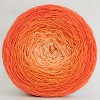 Knitcircus Yarns: Orange You Glad 150g Chromatic Gradient, Greatest of Ease, ready to ship yarn