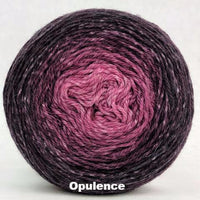 Knitcircus Yarns: La Vie en Rose Chromatic Gradient, dyed to order yarn