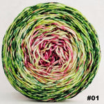 Knitcircus Yarns: Holly and Ivy 100g Impressionist Gradient, Greatest of Ease, choose your cake, ready to ship yarn