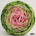Knitcircus Yarns: Holly and Ivy 100g Impressionist Gradient, Trampoline, choose your cake, ready to ship yarn