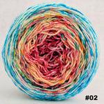 Knitcircus Yarns: Imaginary Best Friend 100g Impressionist Gradient, Greatest of Ease, choose your cake, ready to ship yarn