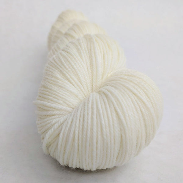 Knitcircus Yarns: Creamy Sheep 100g skein, Greatest of Ease, ready to ship yarn