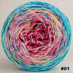 Knitcircus Yarns: Imaginary Best Friend 100g Impressionist Gradient, Parasol, choose your cake, ready to ship yarn