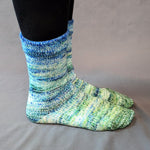 Knitcircus Yarns: Frog and Toad Impressionist Gradient Matching Socks Set, dyed to order yarn