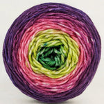Knitcircus Yarns: Just Beet It 50g Panoramic Gradient, Greatest of Ease, ready to ship yarn