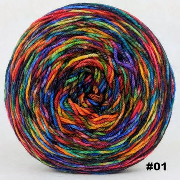 Knitcircus Yarns: Renegade Unicorn 100g Abstract, Greatest of Ease, choose your cake, ready to ship yarn
