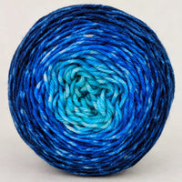 Knitcircus Yarns: Under the Sea 50g Chromatic Gradient, Greatest of Ease, ready to ship yarn