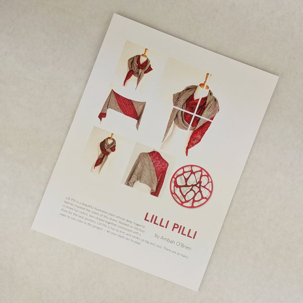 Pattern - Lilli Pilli, by Ambah O'Brien, ready to ship - SALE