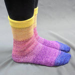Knitcircus Yarns: Secret Garden Panoramic Gradient Matching Socks Set, dyed to order yarn