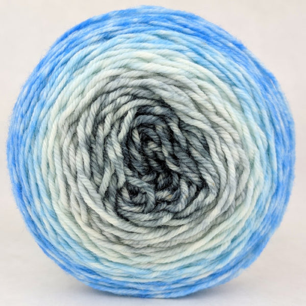 Knitcircus Yarns: April Skies 50g Panoramic Gradient, Greatest of Ease, ready to ship yarn