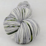 Knitcircus Yarns: Blarney Stone 100g Speckled Handpaint skein, Trampoline, ready to ship yarn