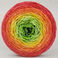 Knitcircus Yarns: The Whole Enchilada 150g Panoramic Gradient, Greatest of Ease, ready to ship yarn