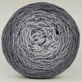 Knitcircus Yarns: Shades of Gray 150g Chromatic Gradient, Parasol, ready to ship yarn