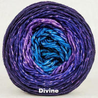 Knitcircus Yarns: The Knit Sky Panoramic Gradient, dyed to order yarn