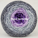 Knitcircus Yarns: Joie de Vivre Panoramic Gradient, dyed to order yarn