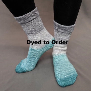 Knitcircus Yarns: Believe in Miracles Panoramic Gradient Matching Socks Set, dyed to order yarn