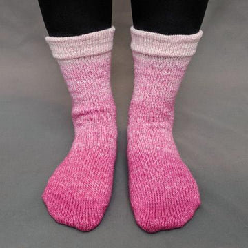Knitcircus Yarns: A Rose By Any Other Name Chromatic Gradient Matching Socks Set (large), Greatest of Ease, ready to ship yarn