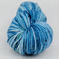 Knitcircus Yarns: Strut Your Stuff 100g Speckled Handpaint skein, Divine, ready to ship yarn