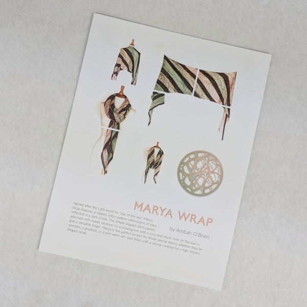 Pattern - Marya Wrap, by Ambah O'Brien, ready to ship